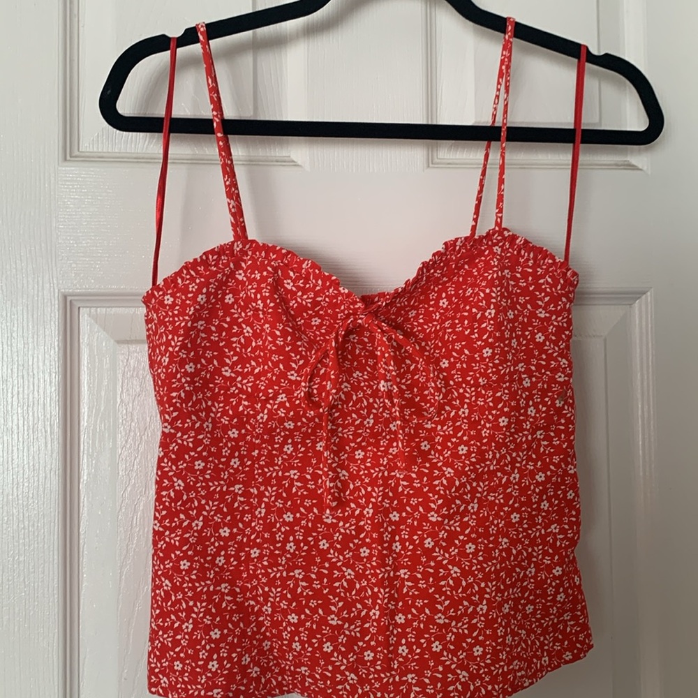 Red Zara halter top-NWT - Picture 4 of 7